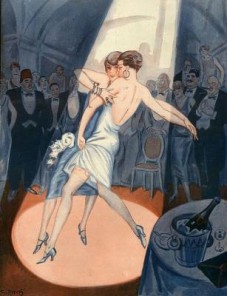 Duo Dancing in Paris 1920s