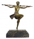 Dancer with Thyrsus by Pierre Le Faguays Art Deco