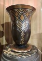 Rare Art Deco Ceramic Lamp by Frie Onnaing of France