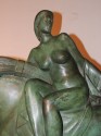 Art Deco Sculpture of a Woman on a Horse by Alphonse Darville