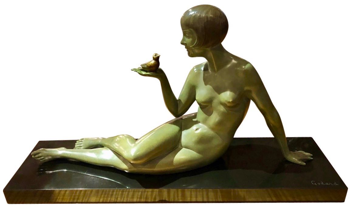 Art Deco Bronze Sculpture 