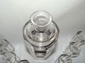 Art Deco Czech Decanter and Glasses