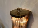 Art Deco Sconces in the style of Petito Ribbed Glass