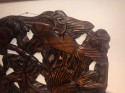 Fish Themed Wood Carved Art Deco Sculpture