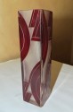 Art Deco Czech Glass Bud Vase by Karl Palda
