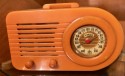 FADA Art Deco 1000 Catalin Butterscotch Bakelite Tube Radio Restored