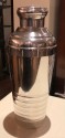 Art Deco French Streamline Cocktail Shaker Silver Plate