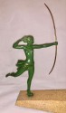 Art Deco Diana Huntress and Leaping Gazelle  by Le Verrier