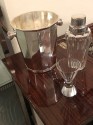 Art Deco French Style Pop Up Bar with Glassware