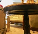 Art Deco Brass and Wood Smoking Table Germany
