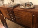 French Art Deco Dining Suite, Buffet, Table & 6 Chairs