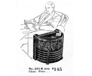 Stromberg-Carlson 231-R Chairside Tube Radio Bluetooth (1937)