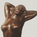 Belgian Art Deco Bronze Female Sculpture by Joseph Witterwulghe