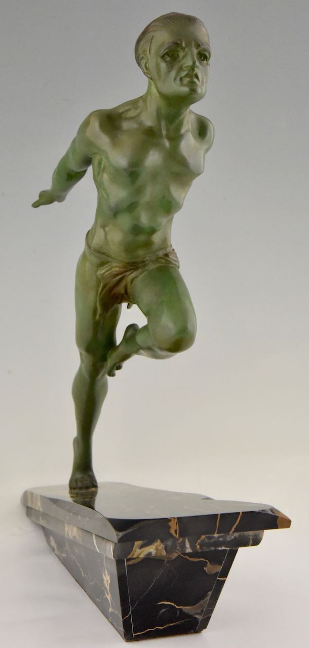 art deco male figures