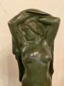 Art Deco Figure by Eugene Canneel Bronze 1930s