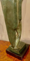 Art Deco Figure by Eugene Canneel Bronze 1930s