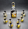 Art Deco Decanter and Whiskey Set by Karl Palda