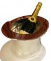 Silver Top Hat Champagne Bucket