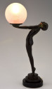 Original Max Le Verrier Light Lueur Smallest Clarte Sculpture