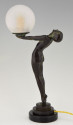 Original Max Le Verrier Light Lueur Smallest Clarte Sculpture