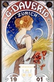 art nouveau poster 