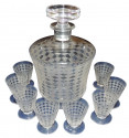 Complete Set of Art Deco Baccarat Glassware