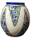 Art Deco Vase by Charles Catteau for Boch Ceramics' Atelier de Fantasie