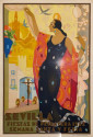 Juan Bacera's Fiesta De Primavera 1932 Art Deco Lithographic Poster