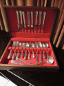 1929 Silverware Set in Deauville Pattern Service for Eight
