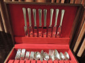 1929 Silverware Set in Deauville Pattern Service for Eight