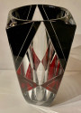 Karl Palda Art Deco Czech Glass Vase Rare
