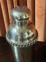 Jean Despres French Silver Plate Cocktail Martini Shaker