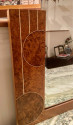 Art Deco French Custom Amboyna Burl Wood with Inlay Buffet