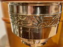 Metal Art Deco Trophy Loving Cup with Bakelite Base