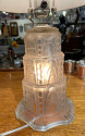 Sabino Art Deco Stepped Glass Table Lamp French
