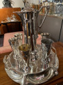 Art Nouveau Silver Tea and Coffee Set Jugendstil by WMF
