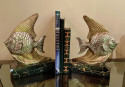 Fish Sculpture Bookends