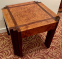 Art Deco Faceted Corners Unique Coffee or Side Table