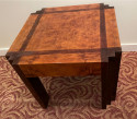 Art Deco Faceted Corners Unique Coffee or Side Table