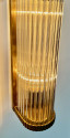 Art Deco Sconces in the style of Petito Ribbed Glass