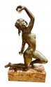 Art Deco Bronze Sculpture by Affortunato Gory