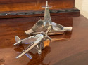 1936 Art Deco Trophy Propeller Airplane Ash Tray 
