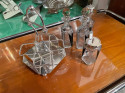 Karl Palda Czech Modernist 5 piece Tableware Cruet Set