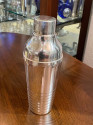 Streamlined Art Deco  Silver Plated Cocktail Shaker