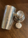 Streamlined Art Deco  Silver Plated Cocktail Shaker