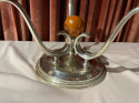 Art Deco Candelbras with Bakelite Ball by Osiris