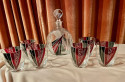 Art Deco Decanter and Whiskey Set in Style of Karl Palda