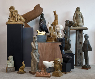 exposition-joseph-csaky-sculptures-platres-galerie-jacques-de-vos-copyright-photo-christian-baraja