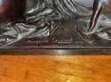 Auguste Guénot, French Art Deco Sculptor 1924 Reclining Female Model 1st Edition