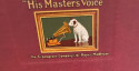 1930 Portable Gramophone His Master's Voice Original  Red Covered Finish